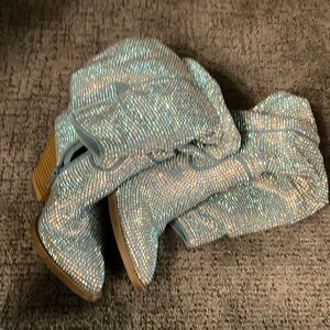 SOLD Sparkling Boots Size 6
